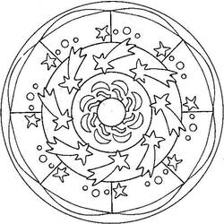 Coloring page: Mandalas for Kids (Mandalas) #124335 - Free Printable Coloring Pages