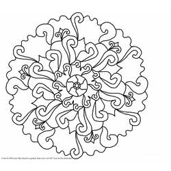 Coloring page: Mandalas for Kids (Mandalas) #124371 - Free Printable Coloring Pages