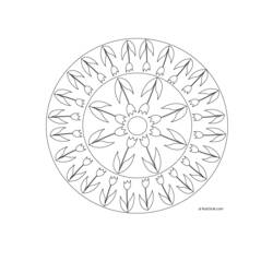 Coloring page: Mandalas for Kids (Mandalas) #124373 - Free Printable Coloring Pages