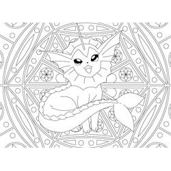 Coloring page: Pokemon Mandalas (Mandalas) #174026 - Free Printable Coloring Pages