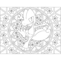 Coloring page: Pokemon Mandalas (Mandalas) #174027 - Free Printable Coloring Pages
