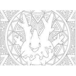 Coloring page: Pokemon Mandalas (Mandalas) #174033 - Free Printable Coloring Pages