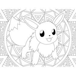 Coloring page: Pokemon Mandalas (Mandalas) #174036 - Free Printable Coloring Pages