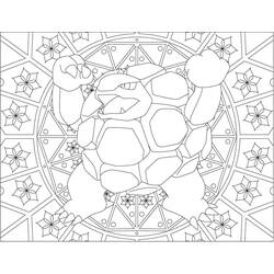 Coloring page: Pokemon Mandalas (Mandalas) #174038 - Free Printable Coloring Pages