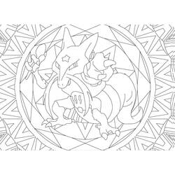 Coloring page: Pokemon Mandalas (Mandalas) #174040 - Free Printable Coloring Pages