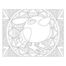 Coloring page: Pokemon Mandalas (Mandalas) #174042 - Free Printable Coloring Pages