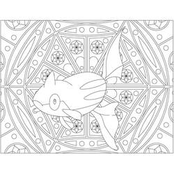 Coloring page: Pokemon Mandalas (Mandalas) #174050 - Free Printable Coloring Pages