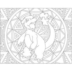 Coloring page: Pokemon Mandalas (Mandalas) #174051 - Free Printable Coloring Pages