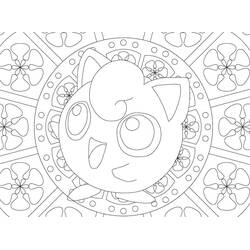 Coloring page: Pokemon Mandalas (Mandalas) #174052 - Free Printable Coloring Pages