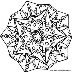 Coloring page: Star Mandalas (Mandalas) #117995 - Free Printable Coloring Pages