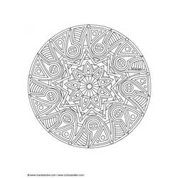 Coloring page: Star Mandalas (Mandalas) #118037 - Free Printable Coloring Pages