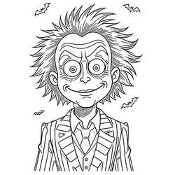 Beetlejuice - Free printable coloring pages