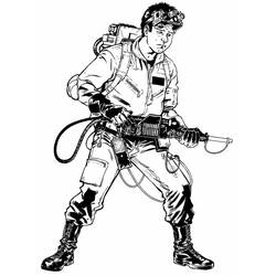Coloring pages: Ghostbuster - Free Printable Coloring Pages