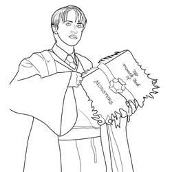 Harry Potter (Movies and TV Shows) coloring page #173743 to print and color