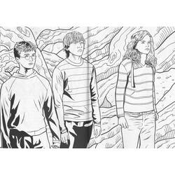 Coloring pages: Harry Potter - Free Printable Coloring Pages
