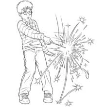 Harry Potter (Movies and TV Shows) coloring page #69557 to print and color