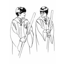 Harry Potter (Movies and TV Shows) coloring page #69728 to print and color