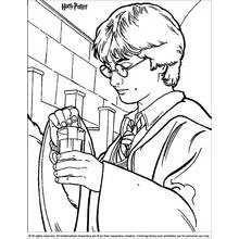 Harry Potter (Movies and TV Shows) coloring page #69774 to print and color