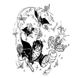 Harry Potter (Movies and TV Shows) coloring page #69834 to print and color