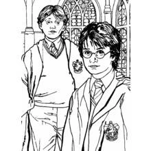 Harry Potter (Movies and TV Shows) coloring page #69897 to print and color