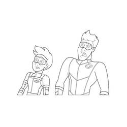 Coloring pages: Henry Danger - Free Printable Coloring Pages