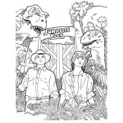 Jurassic Park (Movies and TV Shows) coloring page #176184 to print and color