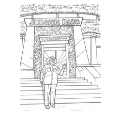 Jurassic Park (Movies and TV Shows) coloring page #176190 to print and color