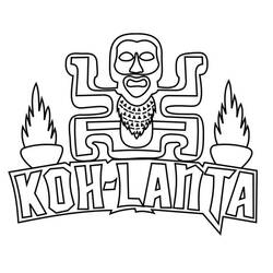 Coloring pages: Koh Lanta - Free Printable Coloring Pages