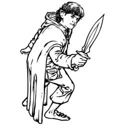 Coloring page: Lord of the Rings (Movies and TV Shows) #69910 - Free Printable Coloring Pages
