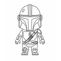Mandalorian (Movies and TV Shows) coloring page #222045 to print and color