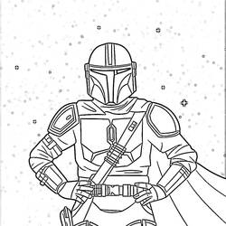 Mandalorian (Movies and TV Shows) coloring page #222050 to print and color