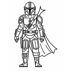 Mandalorian (Movies and TV Shows) coloring page #222054 to print and color