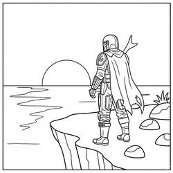 Mandalorian (Movies and TV Shows) coloring page #222057 to print and color
