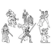 Star Wars (Movies and TV Shows) coloring page #70545 to print and color