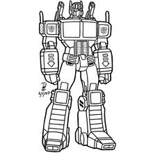 Coloring pages: Transformers - Free Printable Coloring Pages