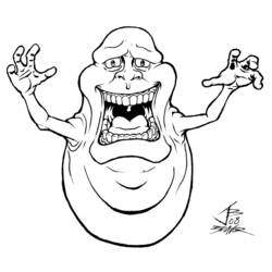 Coloring page: Ghostbusters (Movies) #134027 - Printable coloring pages