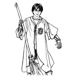 Coloring page: Harry Potter (Movies) #69506 - Printable coloring pages