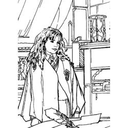 Coloring page: Harry Potter (Movies) #69518 - Printable coloring pages