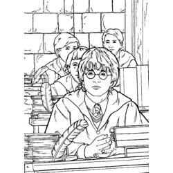 Coloring page: Harry Potter (Movies) #69528 - Free Printable Coloring Pages