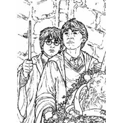 Coloring page: Harry Potter (Movies) #69545 - Free Printable Coloring Pages