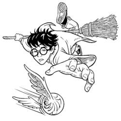 Coloring page: Harry Potter (Movies) #69581 - Free Printable Coloring Pages