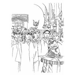 Coloring page: Harry Potter (Movies) #69609 - Free Printable Coloring Pages