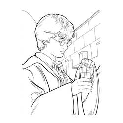 Coloring page: Harry Potter (Movies) #69610 - Free Printable Coloring Pages