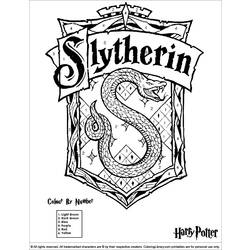 Coloring page: Harry Potter (Movies) #69615 - Printable coloring pages