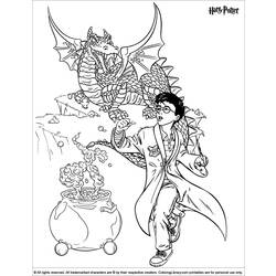 Coloring page: Harry Potter (Movies) #69756 - Free Printable Coloring Pages