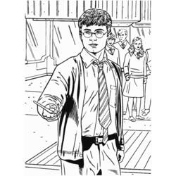 Coloring page: Harry Potter (Movies) #69769 - Free Printable Coloring Pages