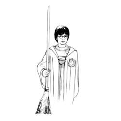 Coloring page: Harry Potter (Movies) #69778 - Free Printable Coloring Pages