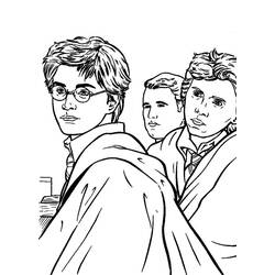 Coloring page: Harry Potter (Movies) #69840 - Free Printable Coloring Pages