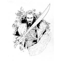 Coloring page: Hobbit (Movies) #70942 - Printable coloring pages