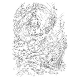 Coloring page: Hobbit (Movies) #70951 - Free Printable Coloring Pages